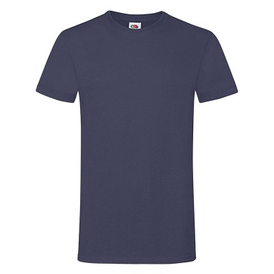 ΜΠΛΕ ΣΚΟΥΡΟ FIT ΜΠΛΟΥΖΑ FRUIT OF THE LOOM SOFSPUN TEE